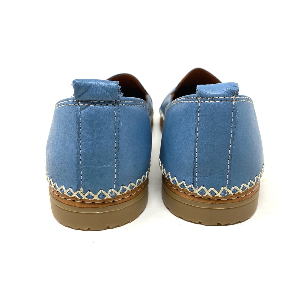 Spring Step Ingrid Sky Blue Leather Loafer Slip-On Shoes Size 41 (US 9.5–10) - Picture 5 of 7